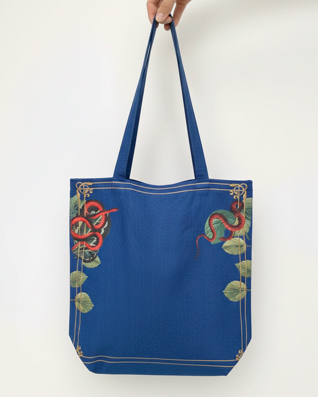 Bolso de tela con bolsillo "La Curiosidad"