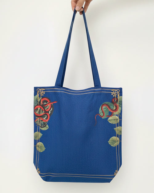 Bolso de tela con bolsillo "La Curiosidad"