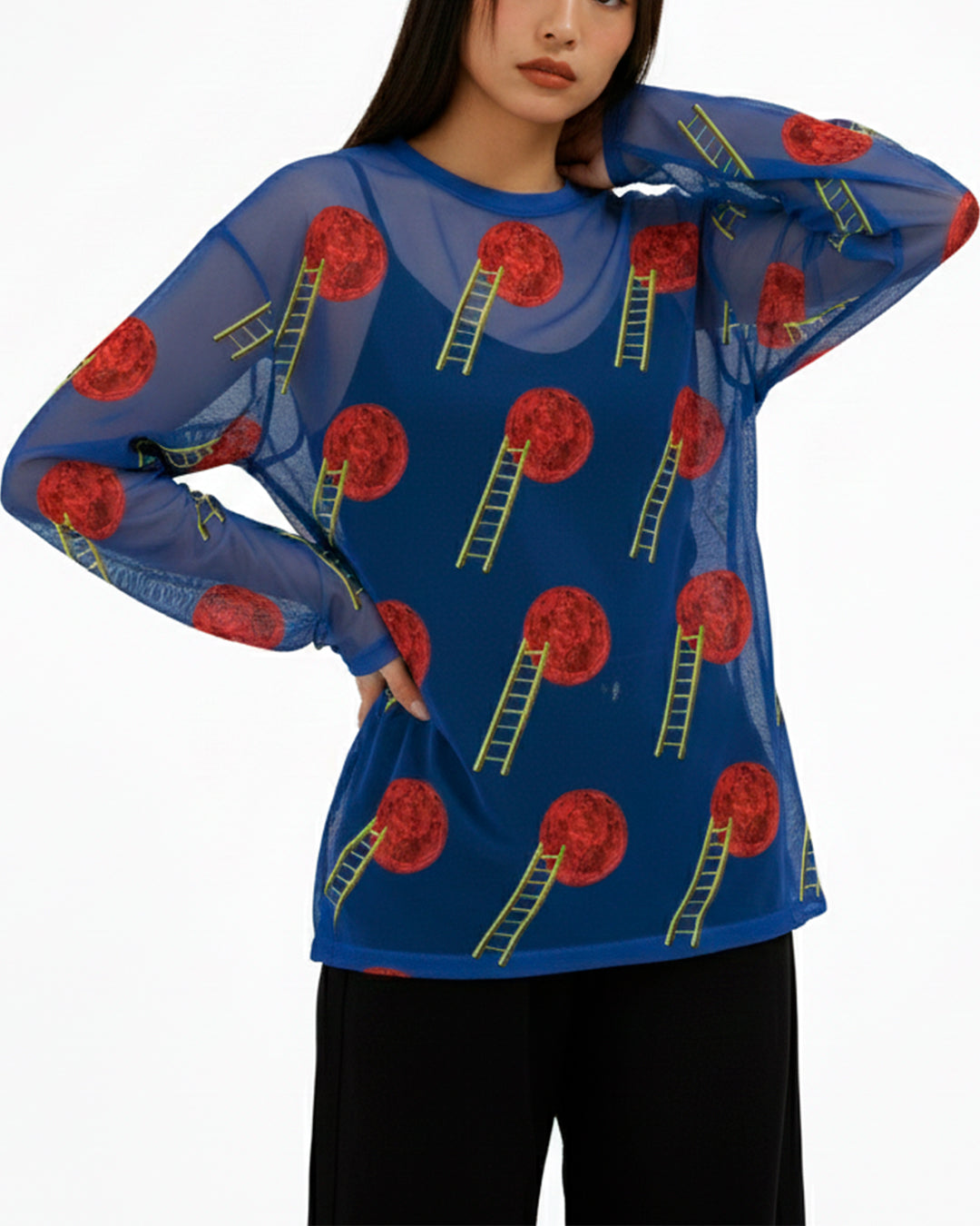 Polera Oversize "La Luna Llena"