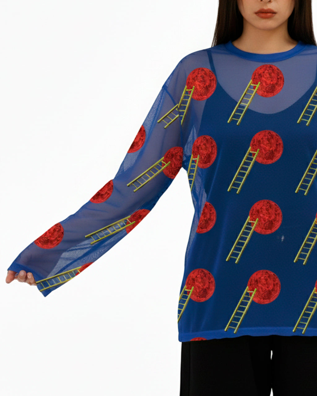 Polera Oversize "La Luna Llena"